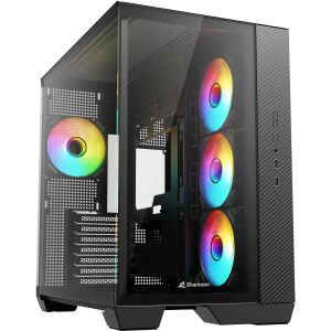 Sharkoon Steel Shark (schwarz, Tempered Glass x 2)