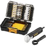 Dewalt FLEXTORQ Bit-Satz DT70782, 33-teilig, im McLaren Design (inkl. Winkelvorsatz mit Basiskopf und Handgriff, in TOUGH CASE)