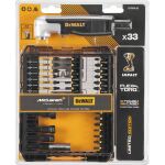 Dewalt FLEXTORQ Bit-Satz DT70782, 33-teilig, im McLaren Design (inkl. Winkelvorsatz mit Basiskopf und Handgriff, in TOUGH CASE)
