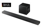 Samsung Q-Series Soundbar HW-QS710GF (schwarz, 3.1.2-Kanal, Kabelloses Dolby Atmos, Q-Symphony)