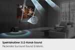 Samsung Q-Series Soundbar HW-QS710GF (schwarz, 3.1.2-Kanal, Kabelloses Dolby Atmos, Q-Symphony)