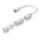 Ubiquiti Easy Cable Verlängerungskabel Cat.6a F/UTP, 2er Pack (weiß, 15cm Kabel, wasserdichte Kappe)
