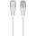 Ubiquiti UniFi Etherlighting Cat.6a Premium-Patchkabel (weiß, 15 Meter, gesleevt)