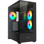 Sharkoon SK6 ARGB  (schwarz, Tempered Glass x 2)