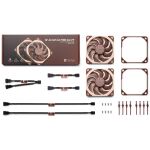 Noctua NF-A12x25 G2 PWM Sx2-PP (braun/beige, PWM-Anschluss, 2 Lüfter, 120 mm)