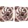 Noctua NF-A12x25 G2 PWM Sx2-PP (braun/beige, PWM-Anschluss, 2 Lüfter, 120 mm)