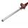 Einhell Power X-Change Akku-Heckenschere GC-CH 1855/1 Li Kit, 18Volt (rot/schwarz, Li-Ionen Akku 2,5Ah)