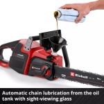 Einhell Professional Akku-Kettensäge GP-LC 36/40 Li BL-Solo, 36Volt (2x18V) (rot/schwarz, ohne Akku und Ladegerät)