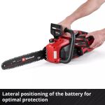 Einhell Professional Akku-Kettensäge GP-LC 36/40 Li BL-Solo, 36Volt (2x18V) (rot/schwarz, ohne Akku und Ladegerät)