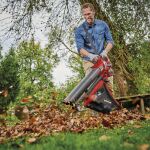 Einhell Professional Akku-Laubsauger VENTURRO 36/240, 36Volt (2x18V), Laubsauger/Laubbläser (rot/schwarz, ohne Akku und Ladegerät)