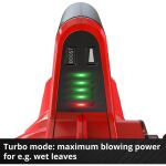 Einhell Professional Akku-Laubsauger VENTURRO 36/240, 36Volt (2x18V), Laubsauger/Laubbläser (rot/schwarz, ohne Akku und Ladegerät)