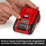 Einhell PLUS Power-X-Change Starter-Kit, 18Volt 4Ah (schwarz/rot, PLUS Akku + Ladegerät)