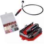 Einhell Schleif- und Gravur-Werkzeug TC-MT 150 E (schwarz/rot, 150 Watt, 117-teiliges Zubehör-Set)