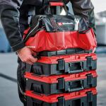 Einhell Systemkoffer E-Case Tasche (schwarz/rot)