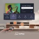 Hisense HS1000 Soundbar (schwarz, Bluetooth, HDMI, USB, AUX, Optisch)