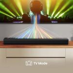 Hisense HS1000 Soundbar (schwarz, Bluetooth, HDMI, USB, AUX, Optisch)