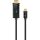 Goobay USB Adapterkabel, USB-C Stecker > HDMI Stecker, 4K / 60Hz (schwarz, 1 Meter)