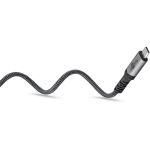 Goobay USB4 Gen 3x2 Kabel, USB-C Stecker > USB-C Stecker, 40Gbit/s (schwarz/grau, 1 Meter, PD, Laden mit bis zu 240 Watt)