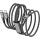 Goobay USB 2.0 Kabel, USB-C Stecker > USB-C Stecker (schwarz/grau, 1,5 Meter, Laden mit bis zu 60 Watt PD, Textilkabel mit Metallsteckern)
