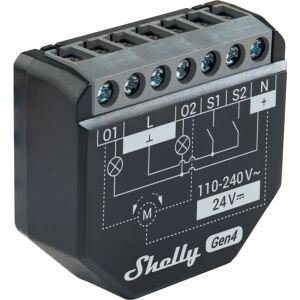 Shelly 2PM Gen4 Auslöser Rollo/Jalousie 2 Kanäle