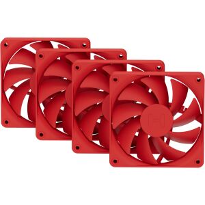 HYTE FA12 (rot, 4er Pack, 120 mm)