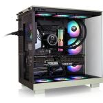 Thermaltake View 380 XL WS ARGB Matcha Green (hellgrün/holz, Tempered Glass x 2, Holzstruktur)