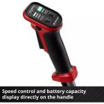 Einhell Professional Akku-Sense GP-BC 36/430 Li BL-Solo, 36Volt (2x18V) (rot/schwarz, ohne Akku und Ladegerät)