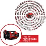 Einhell Power X-Change Akku-Gartenpumpe AQUINNA 18/30 F LED AUTOMATIC, 18Volt (rot/schwarz, ohne Akku und Ladegerät)