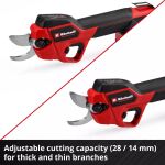 Einhell Professional Akku-Astschere GP-LS 18/28 Li BL-Solo, 18Volt (rot/schwarz, ohne Akku und Ladegerät)