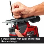 Einhell Power X-Change Akku-Stichsäge TE-JS 18/100 Li - Solo, 18Volt (rot/schwarz, ohne Akku und Ladegerät)