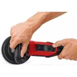 Einhell Poliermaschine und Schleifmaschine CC-PO 1100/150 CE (rot/schwarz, 1.100 Watt, Schleifscheibe Ø 150mm)