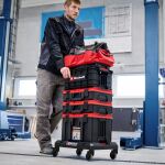 Einhell E-Case Rollbrett für Systemkoffer (schwarz, für bis zu 120 kg Belastung)