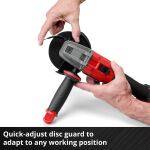 Einhell Professional Akku-Winkelschleifer AXXIO 18/115, 18Volt (rot/schwarz, ohne Akku und Ladegerät)