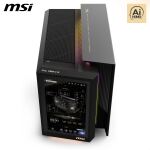 MSI MEG Vision X AI 2NVR7-236AT (schwarz/transparent, Windows 11 Home)