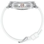 Samsung Galaxy Watch8 Classic (weiß, 46mm, LTE, Hybrid-Armband)