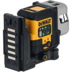 Dewalt Akku-Multilinienlaser 3x180° DCLE14301GB, 18Volt (schwarz/gelb, mit grünen Laserlinien, integrierter Powerstack Li-Ion Akku)