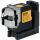 Dewalt Akku-Multilinienlaser 3x180° DCLE14301GB, 18Volt (schwarz/gelb, mit grünen Laserlinien, integrierter Powerstack Li-Ion Akku)
