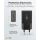 Goobay USB-C PD GaN Schnellladegerät Slim (30 W) (schwarz)