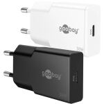Goobay USB-C PD GaN Schnellladegerät Slim (30 W) (weiß)