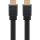 Goobay High Speed HDMI 2.1 Flachkabel mit Ethernet 8K / 60 Hz (schwarz, 1 Meter, 48 Gbit/s)