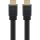 Goobay High Speed HDMI 2.1 Flachkabel mit Ethernet 8K / 60 Hz (schwarz, 3 Meter, 48 Gbit/s)