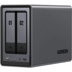 Ugreen DXP2800 + 2x 8 TB Seagate IronWolf HDD Bundle