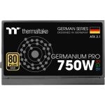 Thermaltake Germanium Pro RGB 750W (schwarz, 1x 12-Pin High Power GPU, 4x PCIe, Kabelmanagement, 750 Watt)