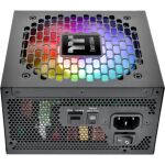 Thermaltake Germanium Pro RGB 850W (schwarz, 1x 12-Pin High Power GPU, 4x PCIe, Kabelmanagement, 850 Watt)