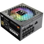 Thermaltake Germanium Pro RGB 1000W (schwarz, 1x 12-Pin High Power GPU, 4x PCIe, Kabelmanagement, 1000 Watt)