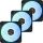 APNX FP1-R 120-3 Pack reversed (schwarz, 3er Pack, Reverse, 120 mm)