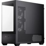 Aerocool P300D-G-BK-v1 (schwarz, Tempered Glass x 2)