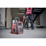 Einhell TE-CR 18 Li DAB+/FM/BT - Solo (rot/schwarz, Bluetooth, AUX, USB, ohne Akku und Ladegerät)