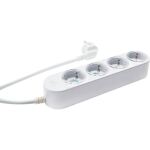 Shelly Steckdosenleiste Power Strip 4 Gen4 (weiß, 1,5 Meter Kabel, mit Energiemessung)