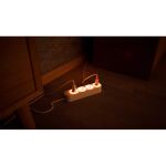 Shelly Steckdosenleiste Power Strip 4 Gen4 (weiß, 1,5 Meter Kabel, mit Energiemessung)